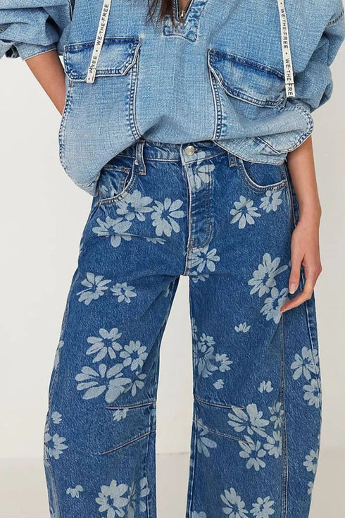 'Daisy' Wide Leg Jeans - Celes Fashion